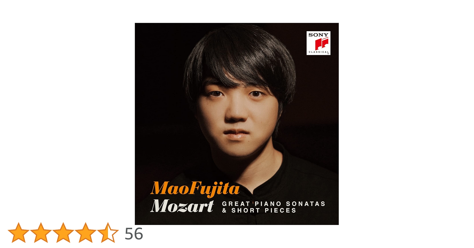 モーツァルト:ピアノ・ソナタ全集 CD５+BD1 藤田真央(P) モーツァルト:ピアノ・ソナタ全集 CD5+BD1 藤田真央(P) CD